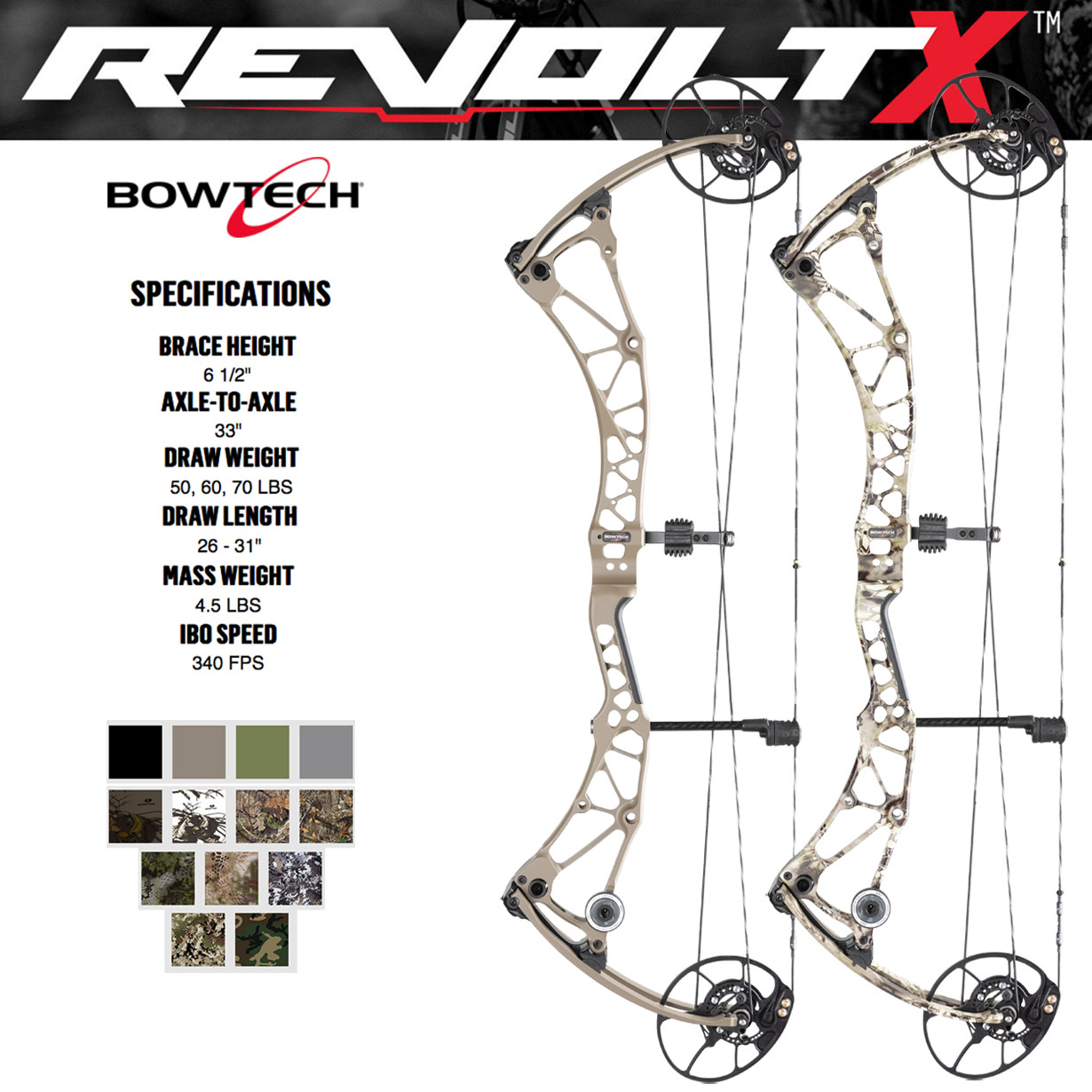 REVOLT X Black BOWTECH