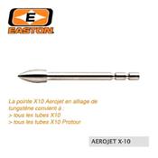 Lot de 12 pointes X10 Aerojet Tungstène EASTON