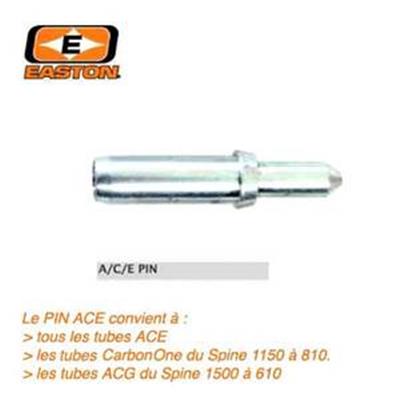 Lot de 6 Pins d'encoches EASTON