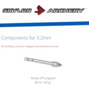Pointes SKYLON Tungstène ID3.2 par 12