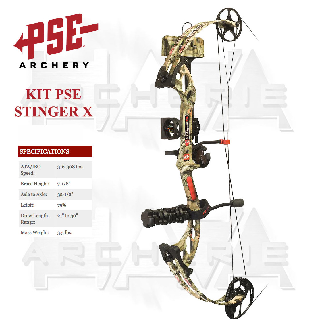 Kit PSE STINGER X PSE