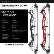HOYT CONCEPT X 40