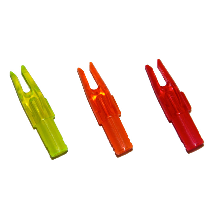 30 Encoches De Flèches En Plastique - 6,2mm, Pour Arcs Classiques Et à Poulies, Blanc, Remplacement Facile