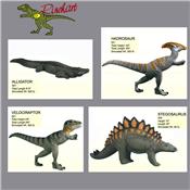 Cibles 3D RINEHART reptiles, dinosaures