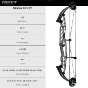 2023 HOYT STRATOS 36 HBT