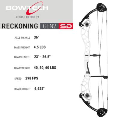 BOWTECH RECKONING SD GEN 2 Noir