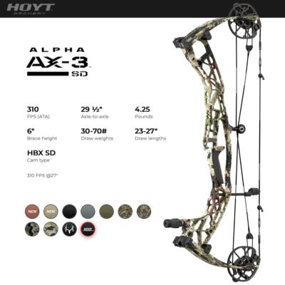 .HOYT 2026 ALPHA AX-3 SD