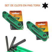 Set de clefs en TORX