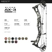 .HOYT 2026 ALPHA AX-3 33 LD
