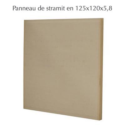 Panneau de stramit en 125x120x5,8