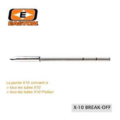 Lot de 12 pointes X10 Break Off EASTON