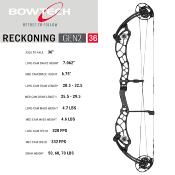 2023 BOWTECH RECKONING 36 GEN 2 Noir